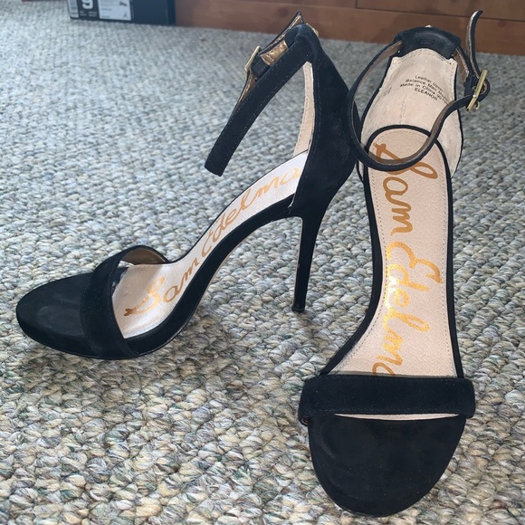Sam Edelman Shoes - Classic black strapped heel